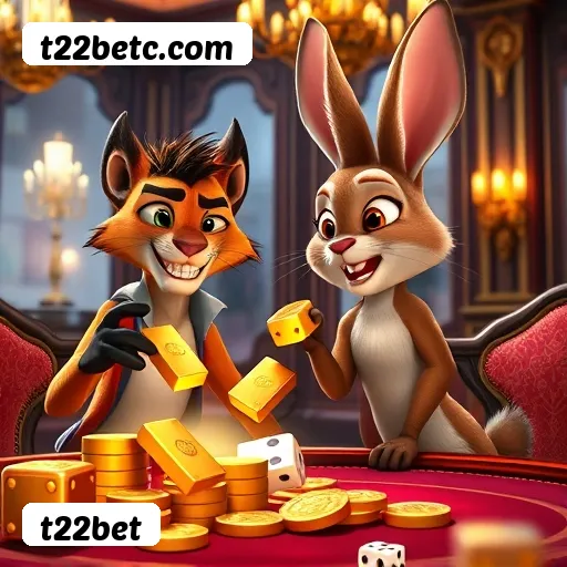 Tabela RTP dos jogos de cassino da t22bet
